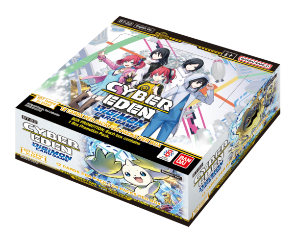 Digimon Card Game - BT22 - Cyber Eden - Booster Box (24 Packs)