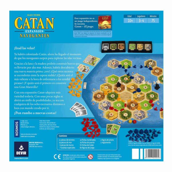 Catan: expansión Navegantes - Image 2