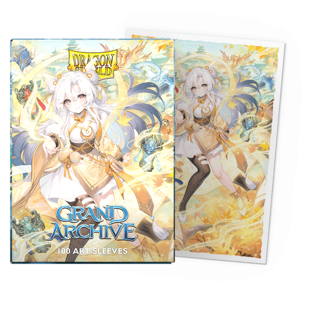 Grand Archive - Guo Jia, Heaven’s Favored - Matte Art Sleeves - Standard Size