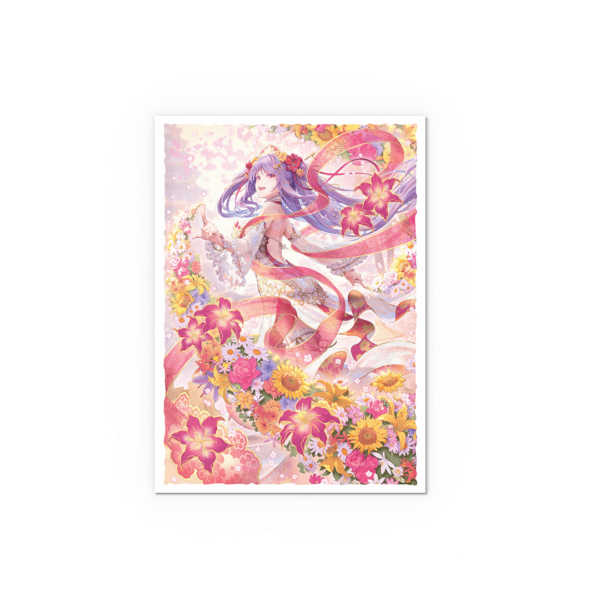 Dragon Shield - Diao Chan, Idyll Corsage - Matte Art Sleeves - Standard Size - Image 3