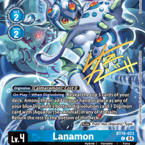 Lanamon (BT18-023) Rare Pull