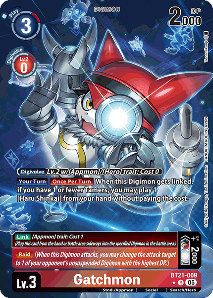 Gatchmon (BT21-009) - Alternative Art