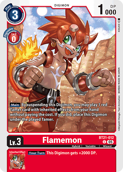 Flamemon (BT21-012) - Common