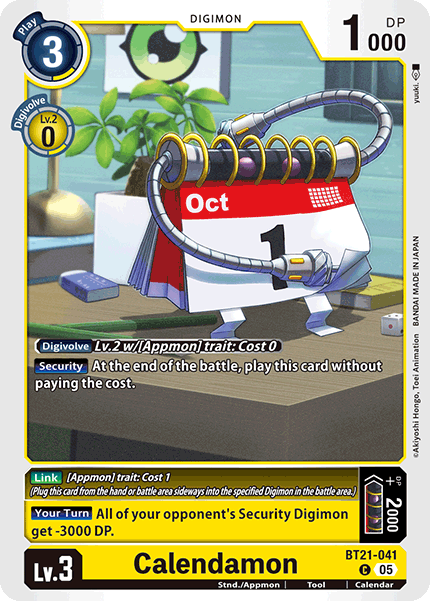 Calendamon (BT21-041) - Common