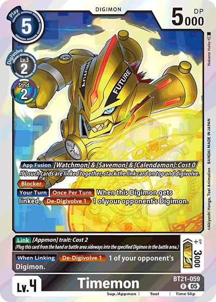 Timemon (BT21-059) - Rare