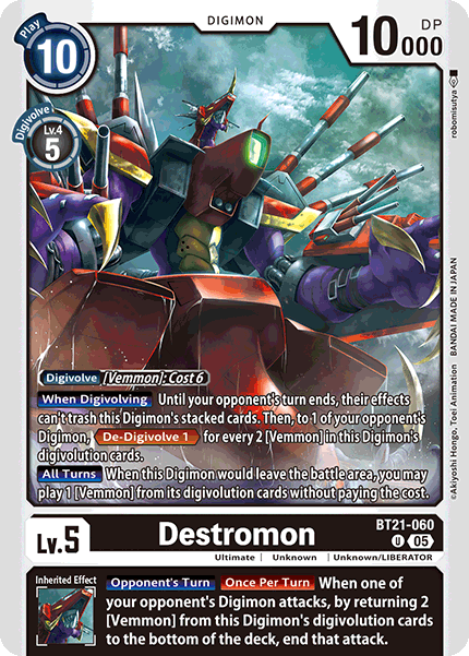 Destromon (BT21-060) - Uncommon