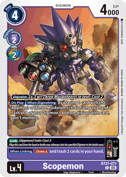 Scopemon (BT21-071) - Common