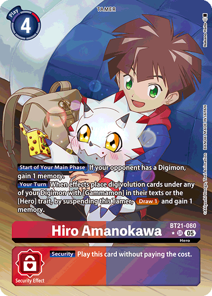 Hiro Amanokawa (BT21-080) - Alternative Art