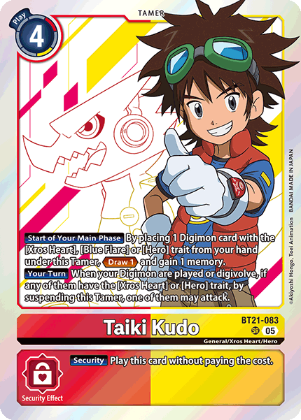 Taiki Kudo (BT21-083) - Super Rare