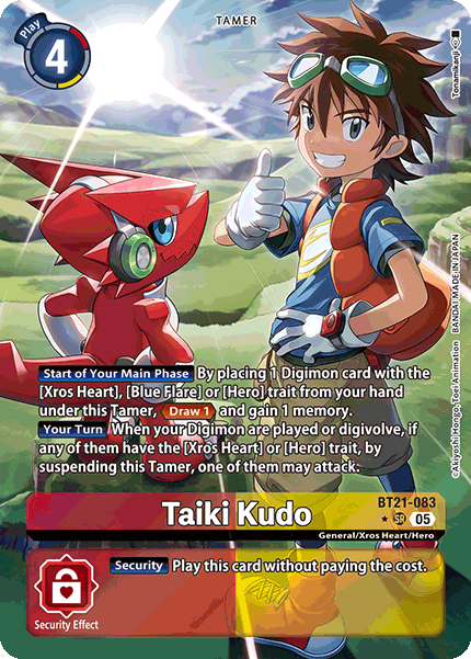 Taiki Kudo (BT21-083) - Alternative Art