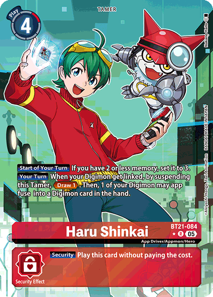 Haru Shinkai (BT21-084) - Alternative Art