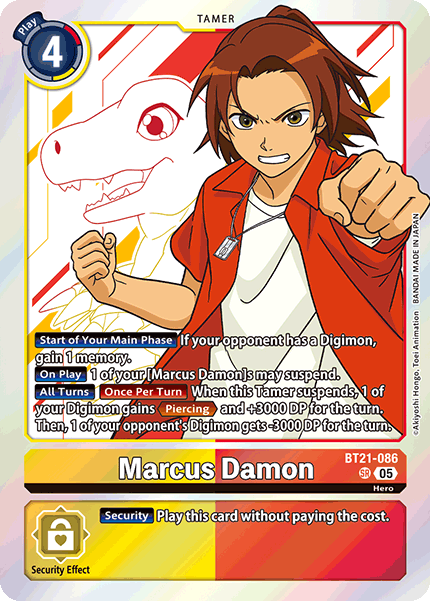 Marcus Damon (BT21-086) - Super Rare