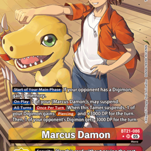 Marcus Damon (BT21-086) - Alternative Art