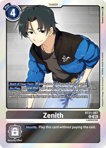 Zenith (BT21-087) - Rare