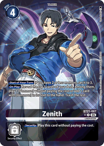 Zenith (BT21-087) - Alternative Art