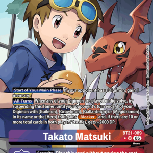 Takato Matsuki (BT21-089) - Alternative Art