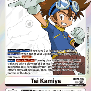 Tai Kamiya (BT21-102) - Secret Rare