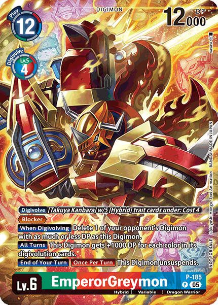EmperorGreymon (P-185)