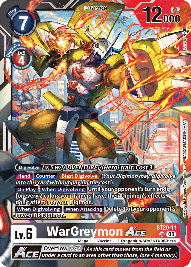 WarGreymon ACE (ST20-11)