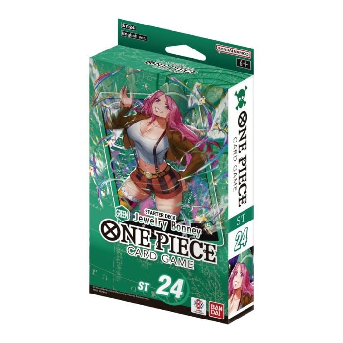 One Piece Card Game - Starter Deck - Green - Jewelry Bonney (ST-24)