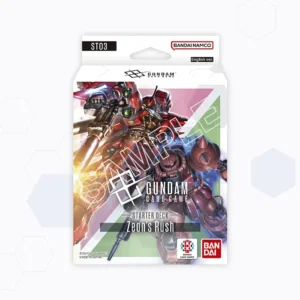 Gundam Card Game - Zeon's Rush ST03 - Starter Deck