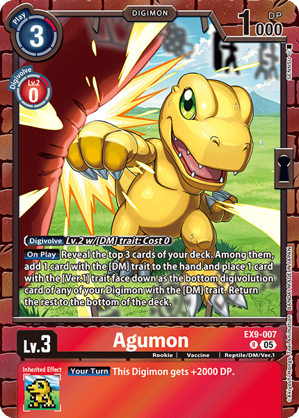 Agumon (EX9-007) - Rare