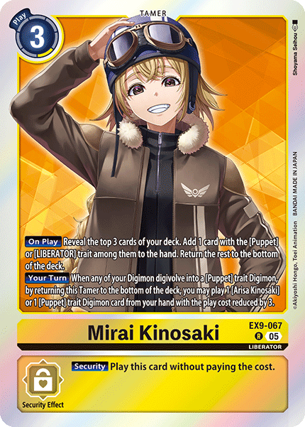 Mirai Kinosaki (EX9-067) - Rare